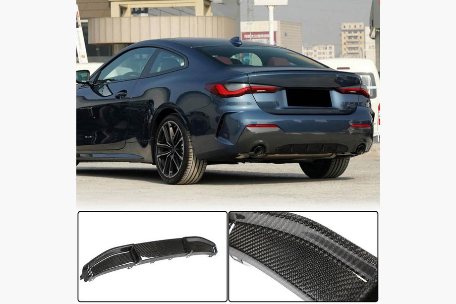 BMW serija 4 G22/23/26 2020– Difuzor zadnjega odbijača V1 (za G22/G23 M-Sport, karbon) Image