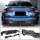 BMW serija 4 G22/23/26 2020– Difuzor zadnjega odbijača FRP V4 (M-Sport) fotografija 1