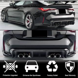 Difuzor zadnjega odbijača V5 (za G82/G83, karbon) BMW serija 4 G22/23/26 2020– fotografija 2