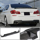 BMW serija 5 F10/F11 2010–2016 Difuzor zadnjega odbijača V3 (za F10 M-Sport, karbon) fotografija 1