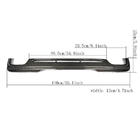 BMW serija 5 F10/F11 2010–2016 Difuzor zadnjega odbijača V4 (za F10 M-Sport, karbon) fotografija 5