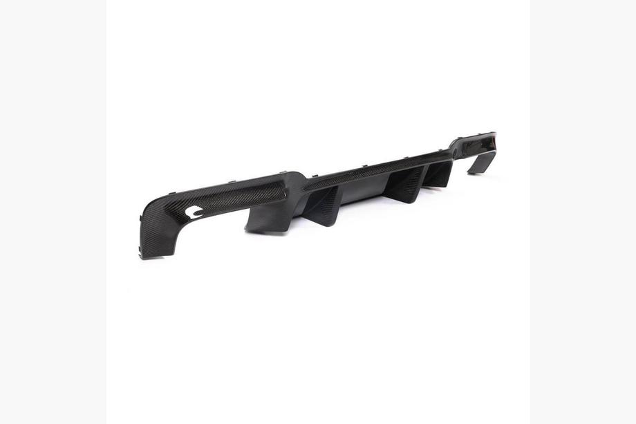 BMW serija 5 F10/F11 2010–2016 Difuzor zadnjega odbijača Carbon V2 (za M5) Fotografija 4