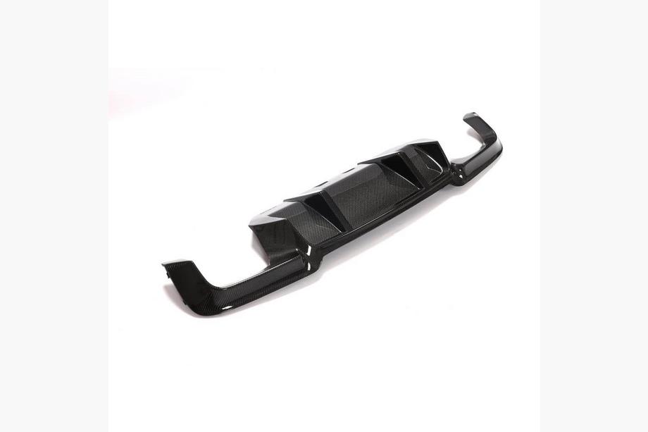 BMW serija 5 F10/F11 2010–2016 Difuzor zadnjega odbijača Carbon V2 (za M5) Fotografija 6