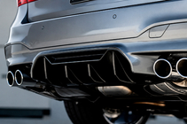 BMW serija 5 G30/G31 2017–2023 Difuzor zadnjega odbijača V1 (za M5 F90, karbon) fotografija 5
