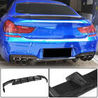 BMW serija 6 F12/F13/F06 2011–2018 Difuzor zadnjega odbijača V1 (za M-Sport/M6, karbon) fotografija 1
