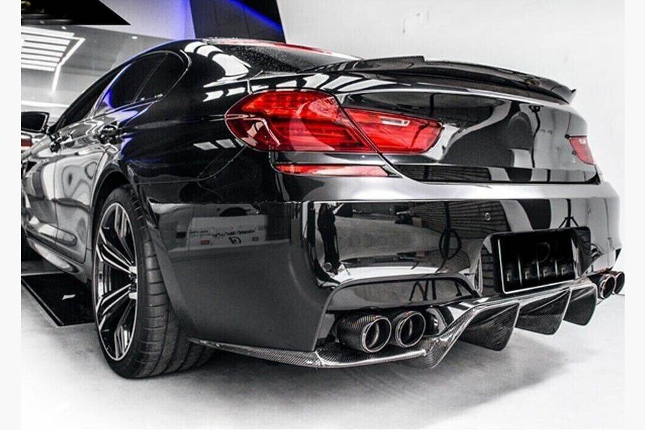 BMW serija 6 F12/F13/F06 2011–2018 Difuzor zadnjega odbijača FRP V2 (za M6) Fotografija 6