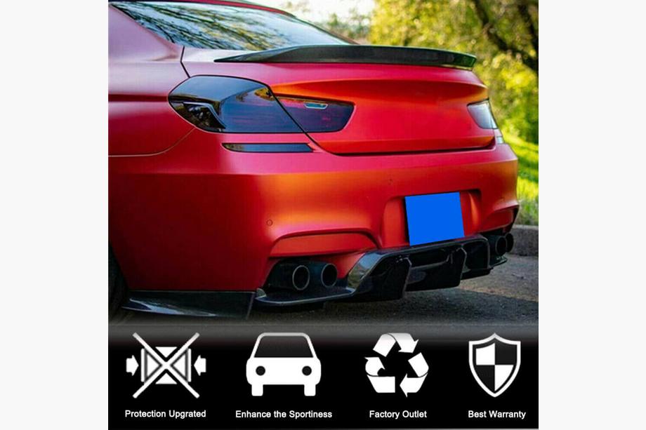 BMW serija 6 F12/F13/F06 2011–2018 Difuzor zadnjega odbijača FRP V6 (za M6) Fotografija 3