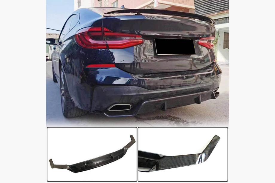 BMW serija 6 G32 2017– Difuzor zadnjega odbijača V1 (za M-Sport 2017-2020, Carbon) Image