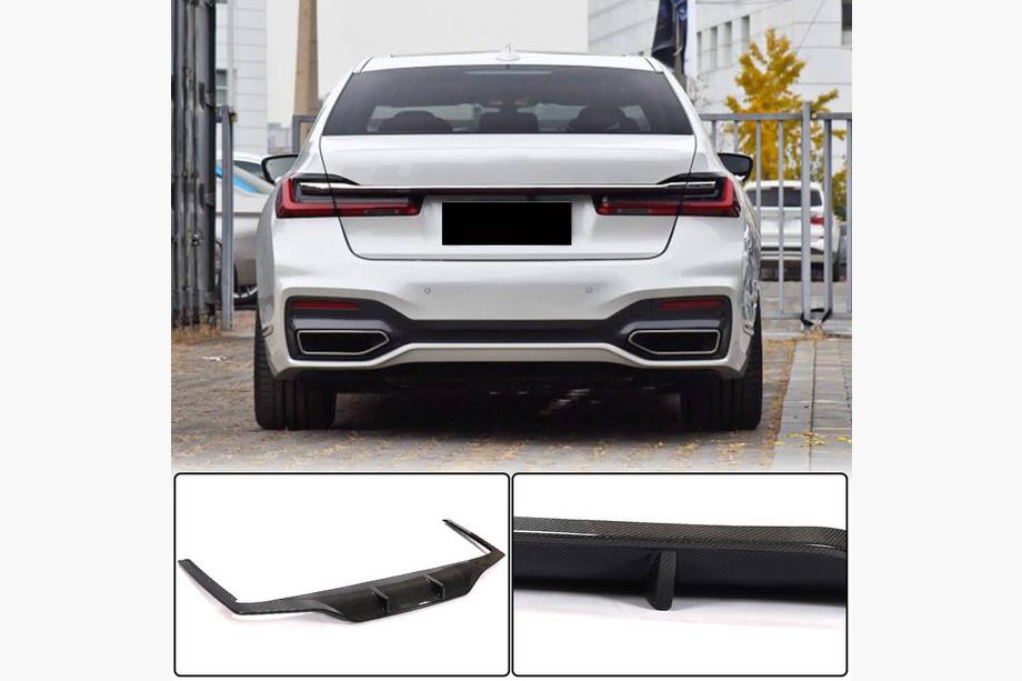 BMW serija 7 G11/G12 2015–2022 Difuzor zadnjega odbijača, karbon (za M-Sport 2019-2022, karbon) Image