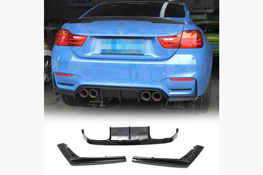 BMW serija 3 F30/F31 2012–2019 ABS difuzor zadnjega odbijača V14 (za F80) Image