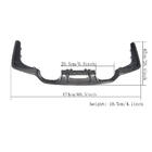 BMW serija 4 F32/F33/F36 2012–2020 Difuzor zadnjega odbijača V2 (za F82/F83, karbon) fotografija 1
