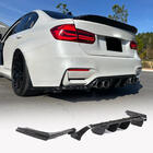 BMW serija 4 F32/F33/F36 2012–2020 Difuzor zadnjega odbijača V4 (za F82/F83, karbon) fotografija 9