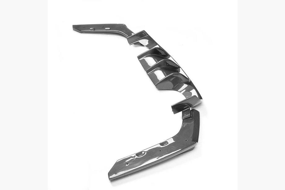 BMW serija 4 F32/F33/F36 2012–2020 Difuzor zadnjega odbijača V4 (za F82/F83, karbon) Image