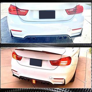 Difuzor zadnjega odbijača V12 (za F82/F83, karbon) BMW serija 4 F32/F33/F36 2012–2020 fotografija 3