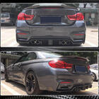 BMW serija 4 F32/F33/F36 2012–2020 Difuzor zadnjega odbijača karbon V13 (za F82/F83) fotografija 4