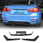BMW serija 4 F32/F33/F36 2012–2020 Difuzor zadnjega odbijača Carbon ABS V14 (za F82/F83) fotografija 1