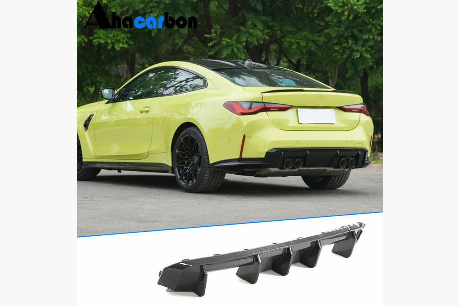 BMW serija 4 G22/23/26 2020– Difuzor zadnjega odbijača V1 (za G82/G83, karbon) Image