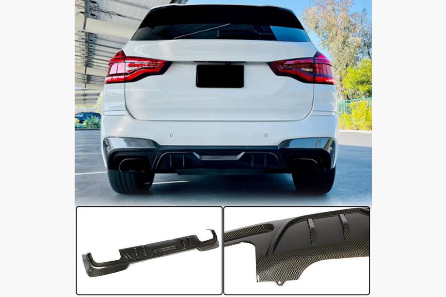 BMW X3 G01 2018– Difuzor zadnjega odbijača (za originalni M-Sport 2018-2021, karbon) Image