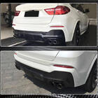 BMW X4 F26 2014–2018 Difuzor zadnjega odbijača (za M-Sport, karbon) fotografija 4