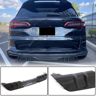 Difuzor zadnjega odbijača V1 (2018-2022, pravi karbon) BMW X5 G05 2019–2026 fotografija 1