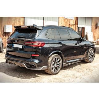 Difuzor zadnjega odbijača V2 (2018-2022, pravi karbon) BMW X5 G05 2019–2026 fotografija 2