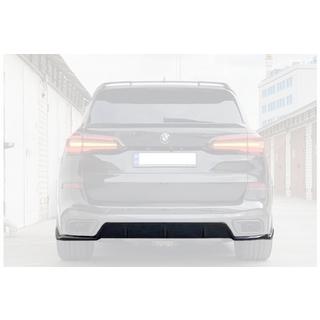Difuzor zadnjega odbijača V2 (2018-2022, črna visok sijaj) BMW X5 G05 2019–2026 fotografija 3