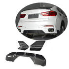 BMW X6 F16 2014–2019 Difuzor zadnjega odbijača V1 (za M-Sport, karbon) fotografija 1