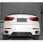 BMW X6 F16 2014–2019 Difuzor zadnjega odbijača V1 (za M-Sport, karbon) fotografija 3