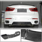 BMW X6 F16 2014–2019 Difuzor zadnjega odbijača V2 (za M-Sport, karbon) fotografija 1