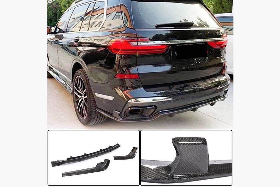 BMW X7 G07 2019– Difuzor zadnjega odbijača (za M-Sport 2019-2022, karbon) Image