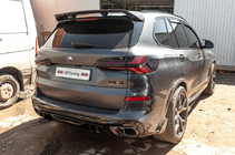BMW X5 G05 2019–2026 Spojler zadnjega stekla V3 (Pravi karbon) fotografija 10