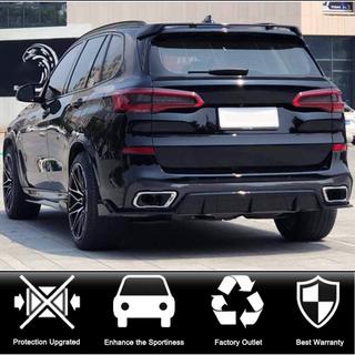 Spojler zadnjega stekla V4 (pravi karbon) BMW X5 G05 2019–2026 fotografija 3