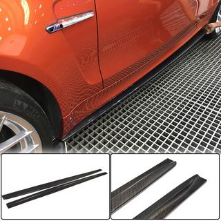 Karbonovi dodatki pragov (za E82, karbon) BMW serija 1 E81/E82/E87/E88 2004–2011 fotografija 1