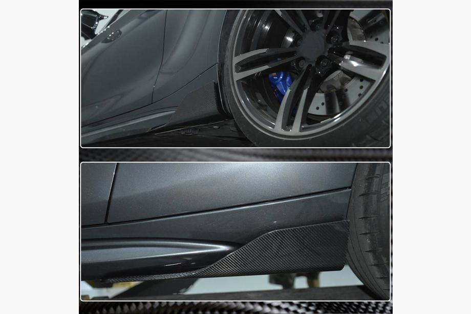 BMW serija 2 F22/F23 2014–2021 Karbon V5 bočni pragovi (za M-Competition) Fotografija 4