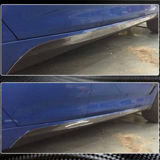 Obloge pragov (za M-Sport, karbon) BMW serija 3 F34 2013–2020 fotografija 3