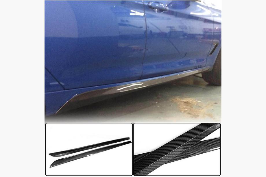 BMW serija 3 F34 2013–2020 Obloge pragov (za M-Sport, karbon) Image