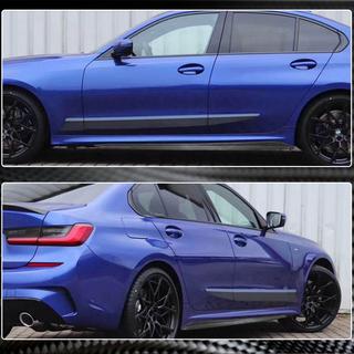 Pragovne letve V4 (za G20 M-Sport, karbon) BMW serija 3 G20/G21 2018– fotografija 2