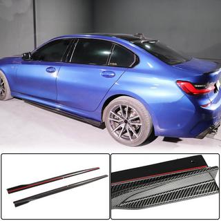 Nastavki pragov V2 (za G20 M-Sport, karbon) BMW serija 3 G20/G21 2018– fotografija 1
