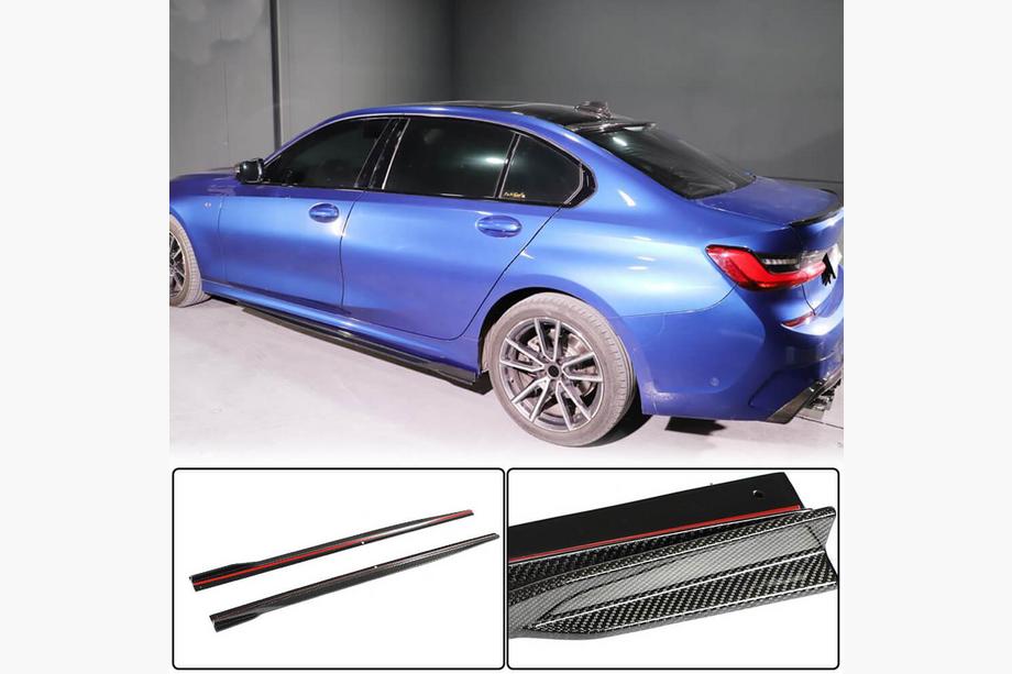 BMW serija 3 G20/G21 2018– Nastavki pragov V2 (za G20 M-Sport, karbon) Image