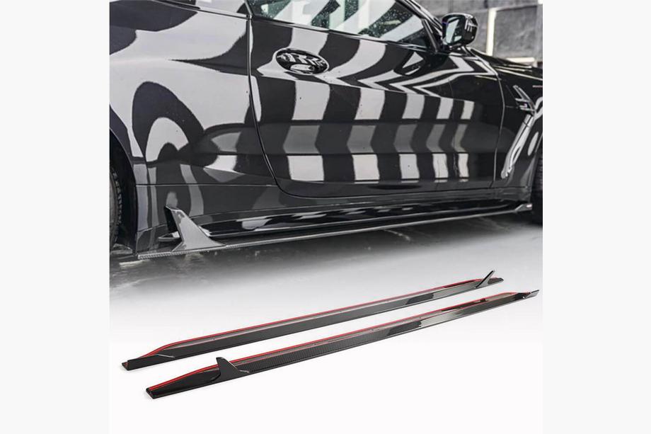 BMW serija 3 G20/G21 2018– Obloge pragov V6 (za G80, karbon) Image