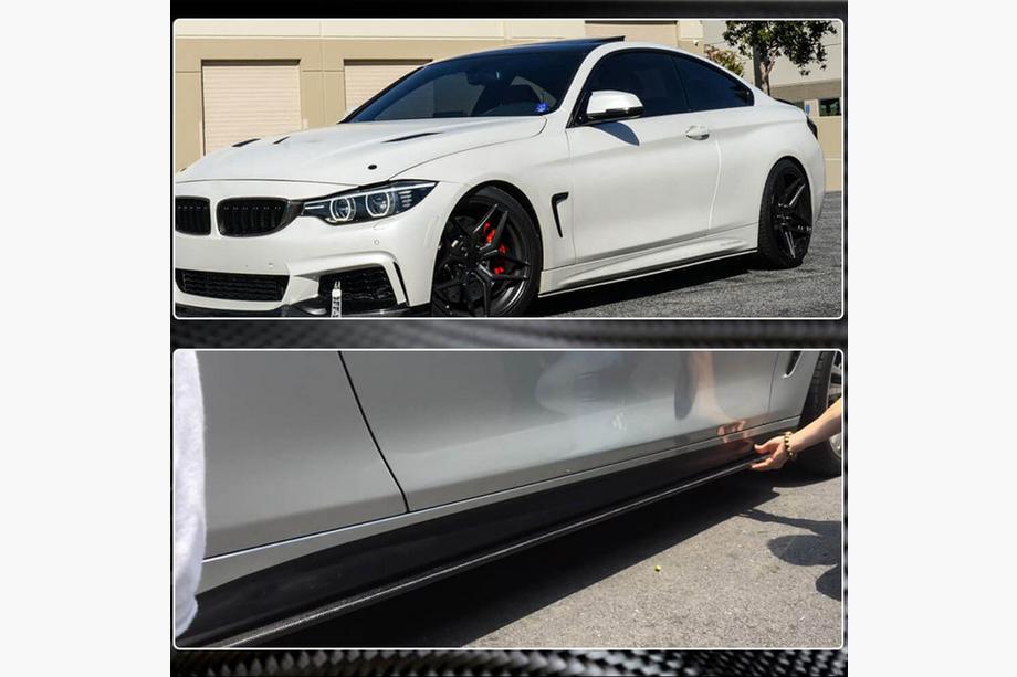 BMW serija 4 F32/F33/F36 2012–2020 Nastavki pragov ABSV5 (za M-Sport) Fotografija 4