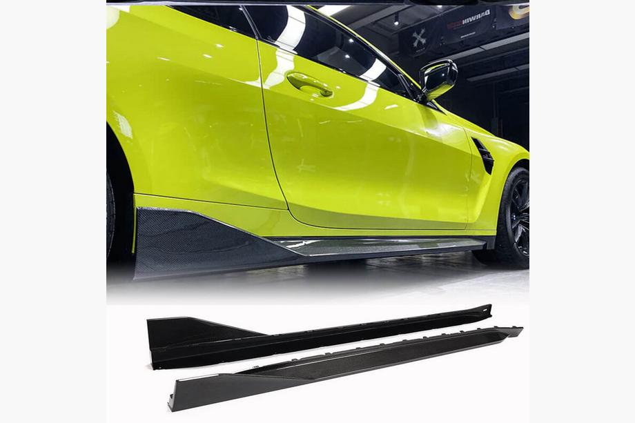 BMW serija 4 G22/23/26 2020– Pragovni nastavki V1 (za G82/G83, karbon) Image