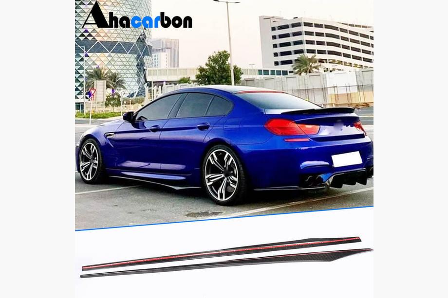 BMW serija 6 F12/F13/F06 2011–2018 Nastavki pragov V1 (za F06 M-Sport, karbon) Image