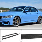 BMW serija 3 F30/F31 2012–2019 Nastavki pragov V1 (za pragove M3, karbon) fotografija 1