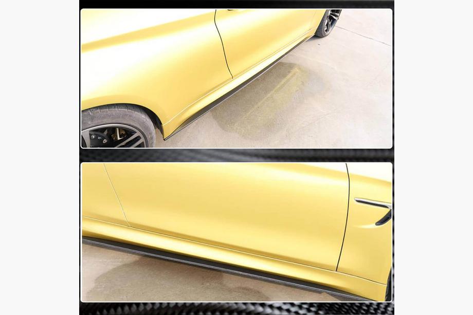 BMW serija 4 F32/F33/F36 2012–2020 Karbon pragovne letve V6 (za F82) Fotografija 3