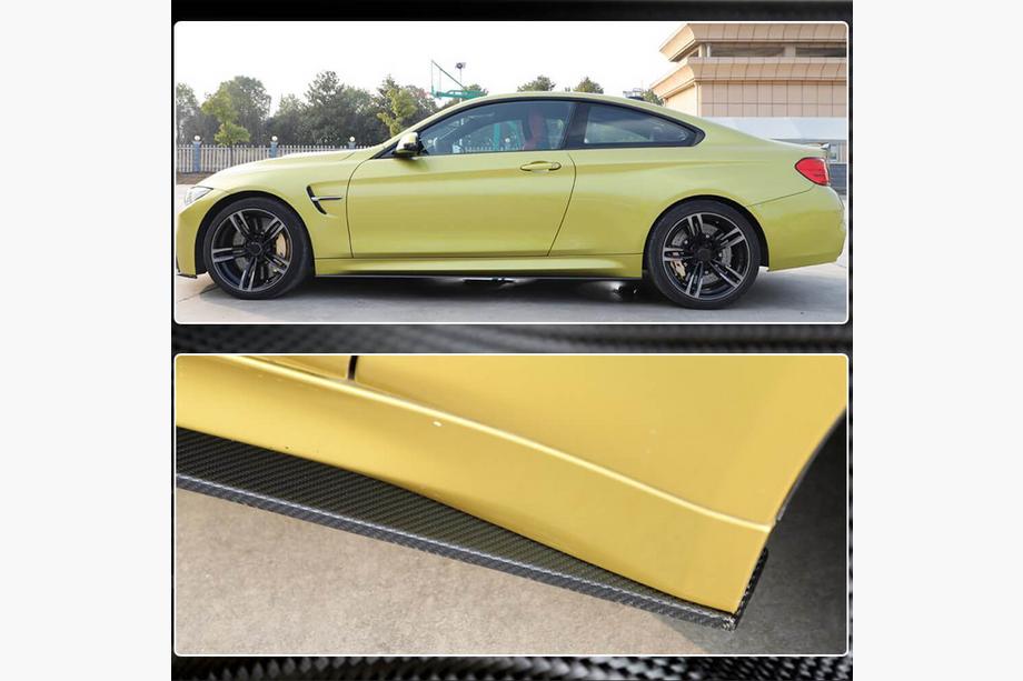BMW serija 4 F32/F33/F36 2012–2020 Karbon pragovne letve V6 (za F82) Fotografija 4