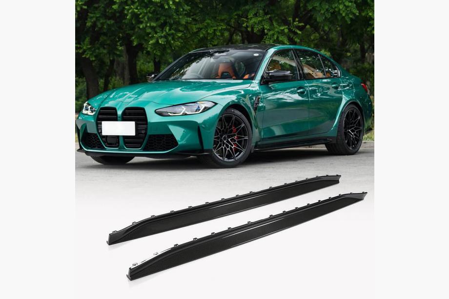 BMW serija 3 G20/G21 2018– Obloge pragov V1 (za G80, karbon) Image