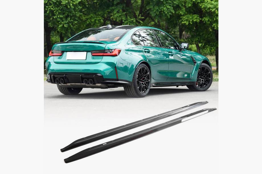 BMW serija 3 G20/G21 2018– Obloge pragov V3 (za G80, karbon) Image