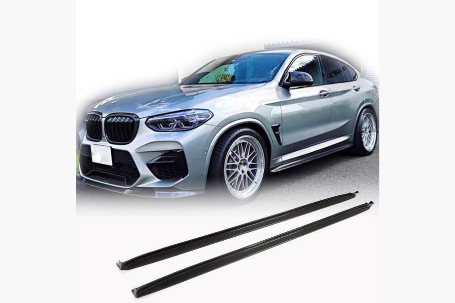 BMW X4 G02 2018– Nastavki pragov (za F98/G02 M-Sport, karbon) Image