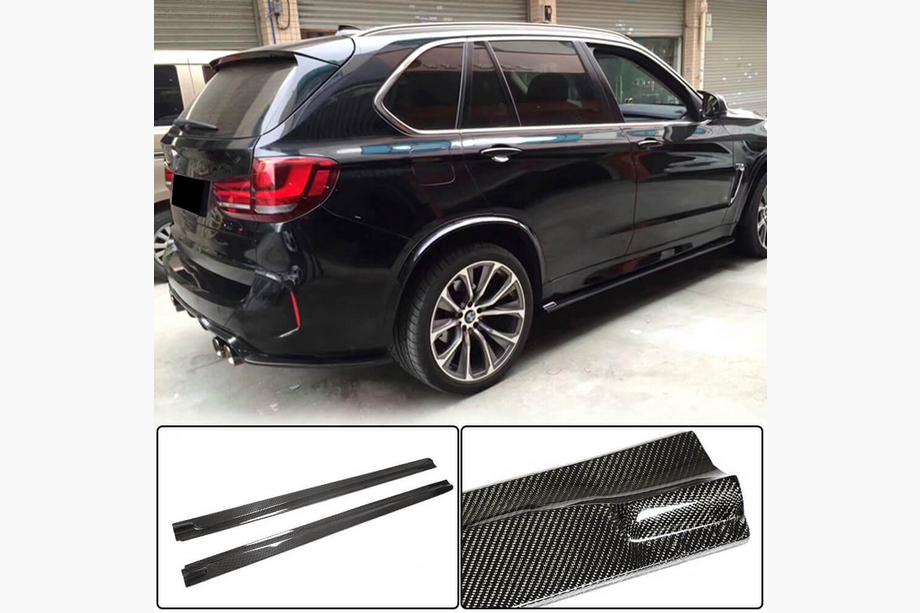 BMW X5 F15 2013–2018 Obloge pragov (za F85, karbon) Image